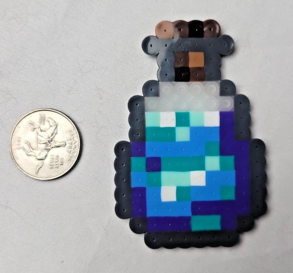 Gay (5 Stripe) LGBT Potion Perler Pixel Art